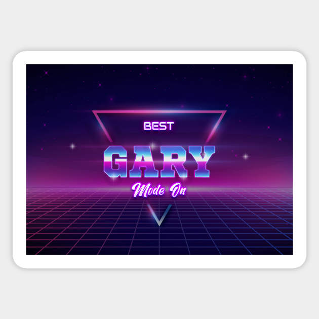 Best Gary Name Sticker by Rizaldiuk